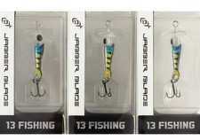 (LOT OF 3) 13 FISHING JABBER BLADE 1/16OZ JB-CP-116 COSMIC PERCH CO5316