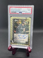 Marketplace image: 2025 Topps Chrome Brooks Baldwin Superfractor /1 Auto RC White Sox