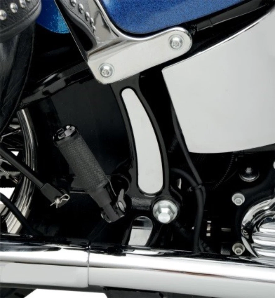 Inserciones de cuadro cromado Drag Specialties para Harley Davidson Softail 1984-2007 Foto 3 de 3