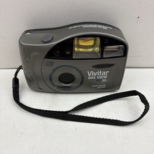 Vivitar Big View BV35 35mm Film Camera Point Shoot Auto Focus Tested Working