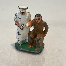 Barclay Manoil Army Doctor with Wounded Soldier M-45