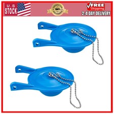 Gerber 99-788 Toilet Flapper Replacement 3 inch 2 Pack with Handle Chains