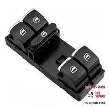 Master Power Window Switch Front Left Fits Jetta 2005-2014 Golf 2010-2014