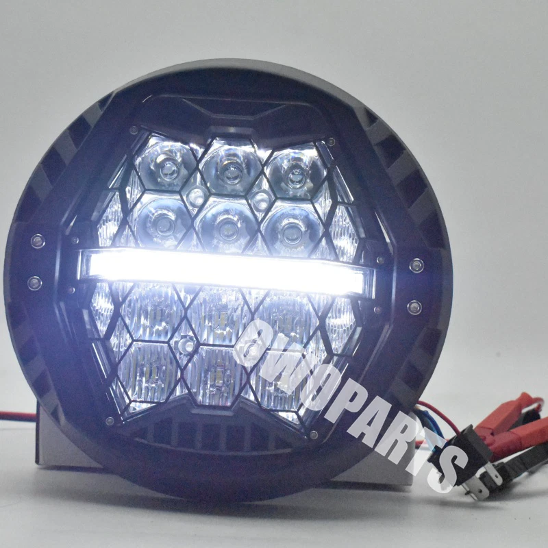 Faro DRL blanco LED de 7" mejorado para Harley Street Glide ST 2006-23 Road King Foto 4 de 4