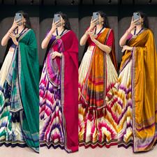 Indian Pakistani Wedding Lehenga Choli Bollywood Designer Lengha Party Wear