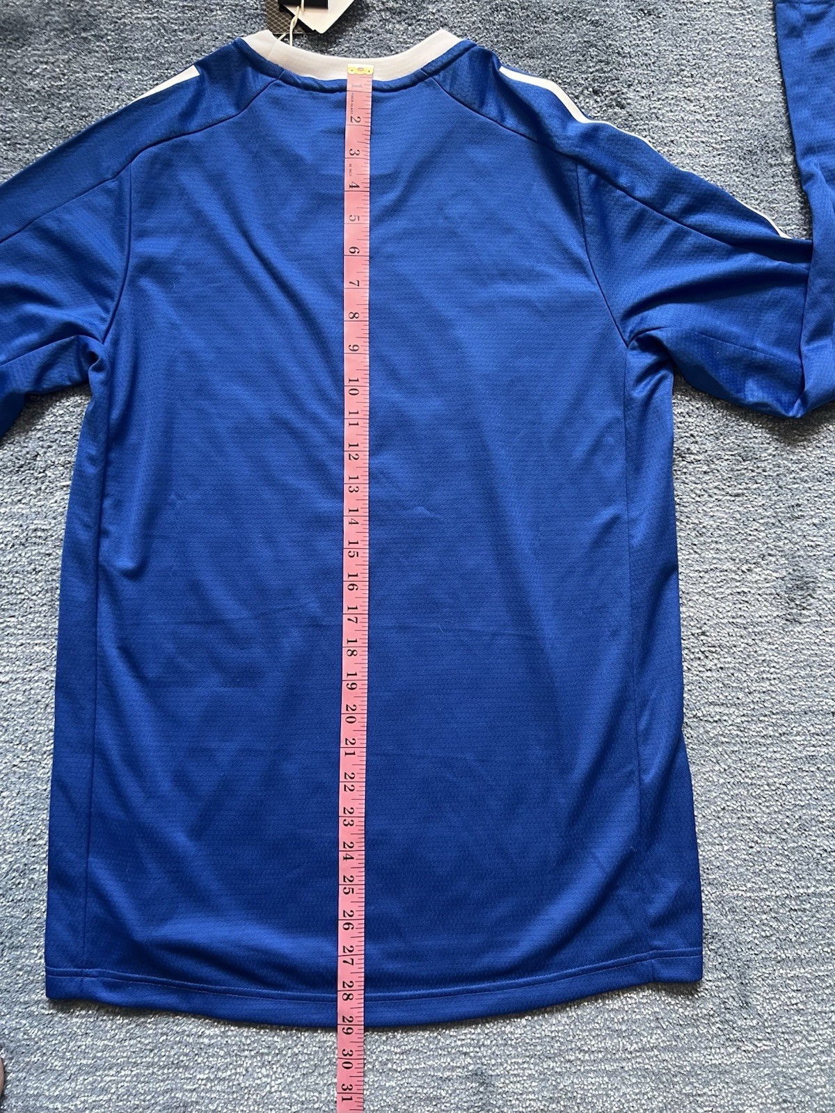 Adidas NHL Rangers Long Sleeve Tee Sz S Blue White NWT thumbnail 5