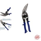 MIDWEST Power Cutters Long Cut Snip - Straight Cut Offset Tin Cutting Shears ...