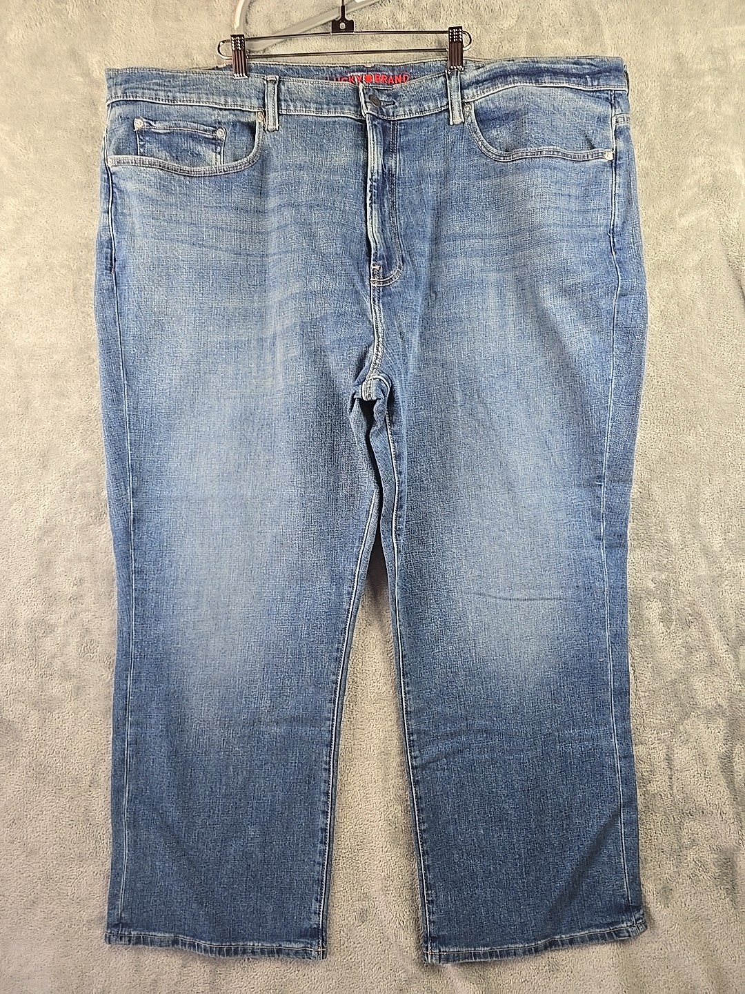 48x30 Blue Denim Stretch