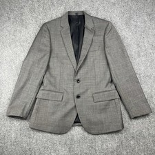 J Crew Thompson Blazer Mens 38s Slim Chore Jacket Gray Melange Stretch Coat Suit
