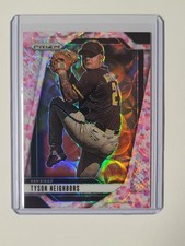 2025 Prizm Baseball Tyson Neighbors #246 Cherry Blossom 18/20 San Diego Padres