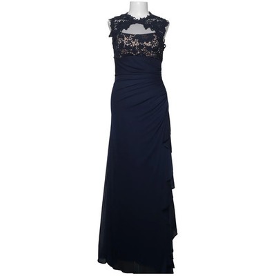 Betsy & Adam, Abendkleid, Größe: 36, Blau, Polyester, Blumen, Spitze, Damen #I6i