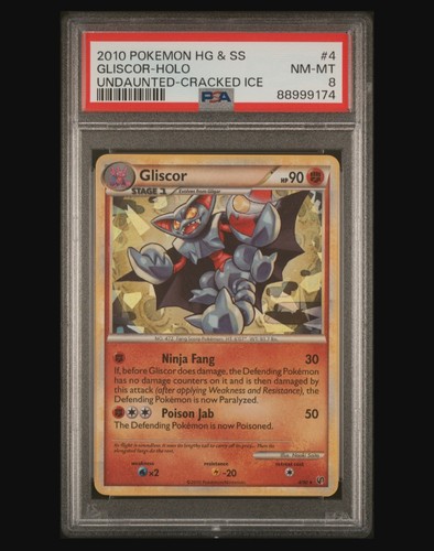 Gliscor graded PSA 8 for sale on eBay