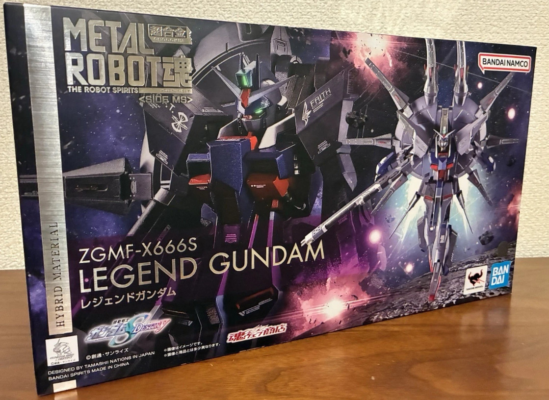 METAL ROBOT Spirits Legend Gundam ZGMF-X666S Destiny SEED Figure Bandai Official