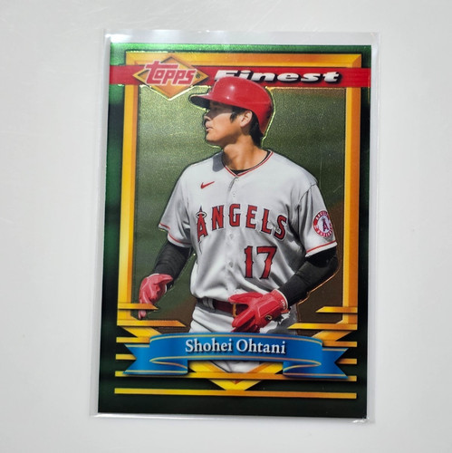 SHOHEI OHTANI #9 BASE LA Angels Dodgers MVP 2021 Topps Finest Flashbacks