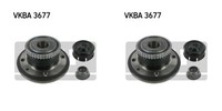 SKF 2X Radnabe Radlagersatz Hinten FüR Renault Kangoo Nissan Kubistar Kasten