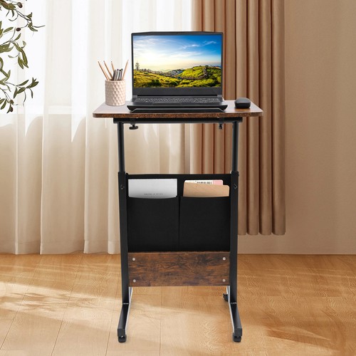 Höhenverstellbarer Stehpult 180 Grad Flip Laptop Computertisch für Zuhause - Bild 12 von 24