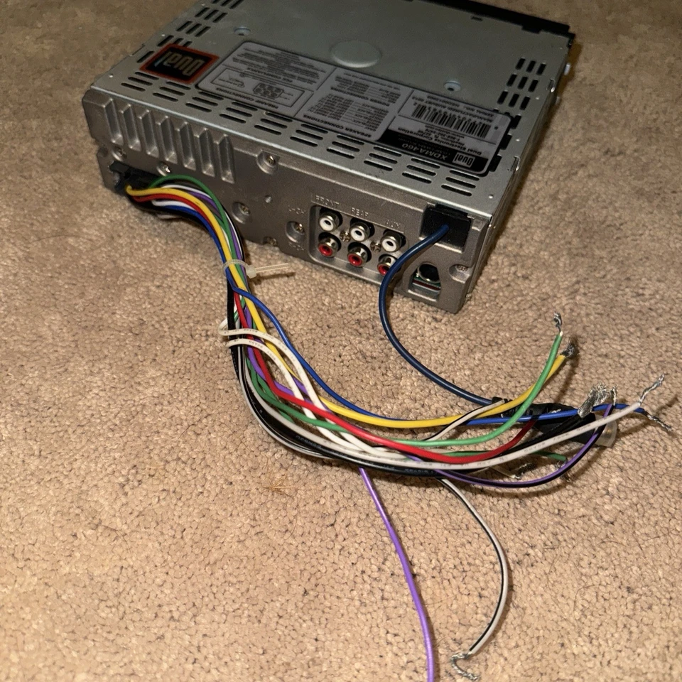 Dual XDM260 Audio Radio AM FM AUX USB MP3 CD Player Stereo Head Unit Receiver - Image 4 of 4