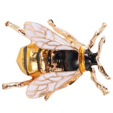 2X(Süße Biene Fliege Insekt Brosche Kleidung Zubehör Emaille Broschen Geburtstag7280