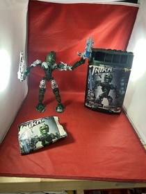 LEGO BIONICLE Inika Toa Kongu 8731 Incomplete  Set with Canister