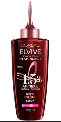 L'Oreal Paris ELVIVE Full Resist Hair Serum  - New 102ml Caida Resist Cafeína  