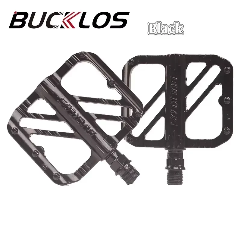 Non-slip Bicycle Pedal 3 Bearings Flat/Platform Mtb Pedals 9/16" CNC AL Mountain