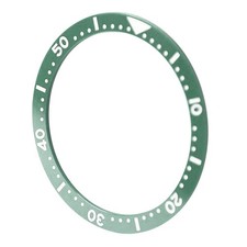 Green 38mm Flat Ceramic Watch Bezel For SKX009 SKX007 SKX011 Series Watch Part