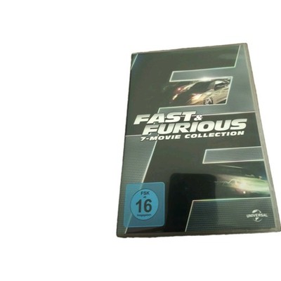 Fast & Furious 7 Movie Collection Blu DVD Teil 1-7 Box Set