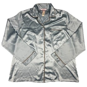 Victoria&rsquo;s Secret Angels Satin Pajama Set Blue Large NWT | 2000&rsquo;s New Old Stock!