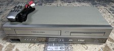 Philips DVP3150V/37 DVD VCR Combo w/ Remote  AV Cables Tested Working