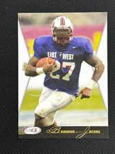 2005 SAGE #23 Brandon Jacobs New York Giants Southern Illinois Salukis