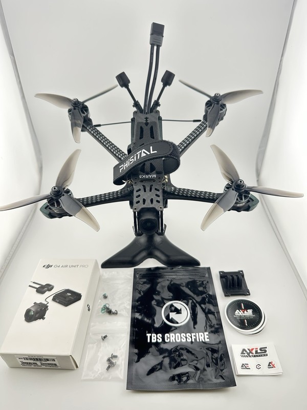 Cinematic Fpv Drone With The Dji 04 air unit Pro And a TBS Receiver ￼￼