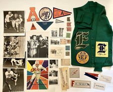1950s/40s John Marshall High School Richmond Virginia Letterman Ephemera Lot