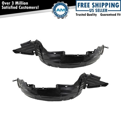 Front Inner Fender Liner Set For 2004-2008 Nissan Maxima NI1250115 NI1251115