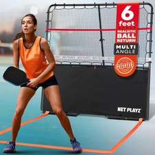 Pickleball Rebounder Training Aid: Adjustable Angles, Easy Setup  Storage - ...