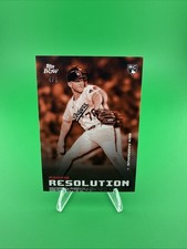 2025 Topps Black & White #RR15 Ben Casparius RED /5 ROOKIE RESOLUTION - DODGERS