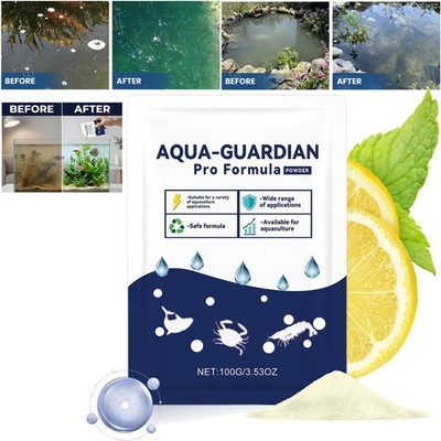 Aqua-Guardian Pro Formula,Aquatic Care Powder For Aquarium Water Care Support