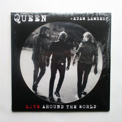Queen + Adam Lambert 'Live Around The World' Picture Disc Double Vinyl LP Album