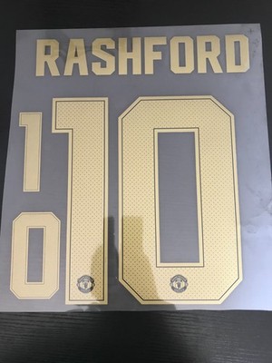 Marcus Rashford Player Size Nameset Name Number ID Print