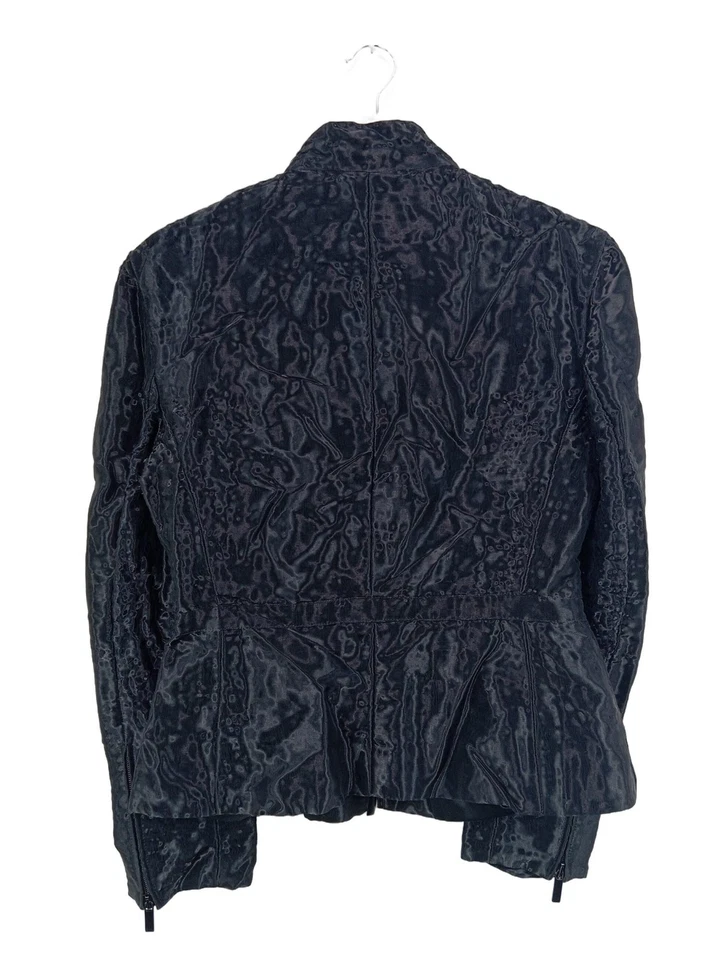 ARMANI Veste mi-saison Dames Veste T EU 38 bleu style décontracté - Photo 2/4