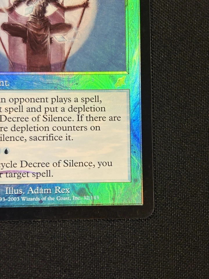 Decree of Silence FOIL Scourge Magic The Gathering MTG Card - Image 4 of 4