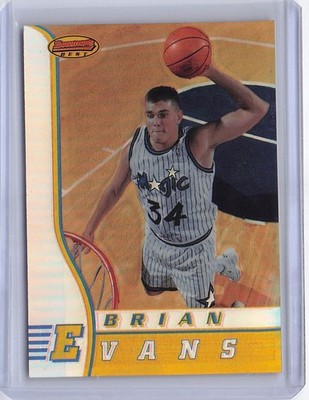 1996-97 Bowman's Best #R19 Brian Evans Refractors