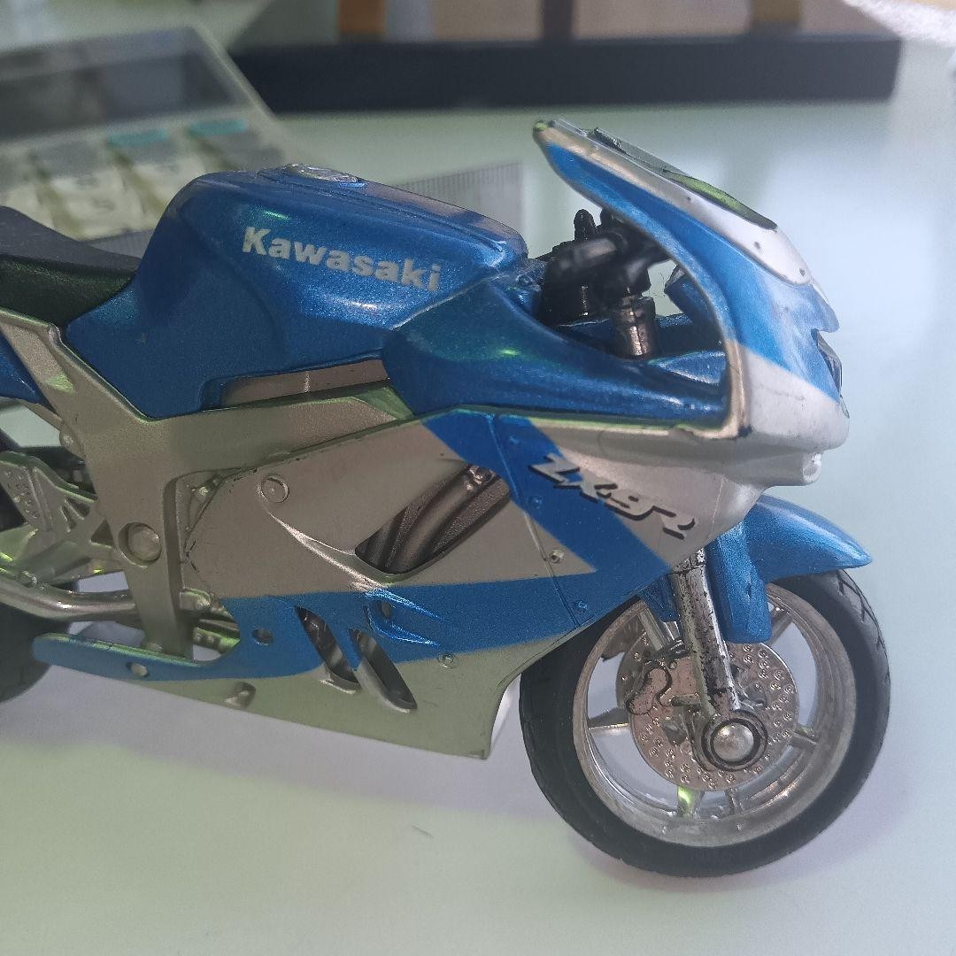 Mini bike Kawasaki Ninja Kawasaki ZX9-2 Blue with stand | eBay