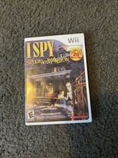 I SPY Spooky Mansion Nintendo Wii Game 2010 Scholastic w/ Case