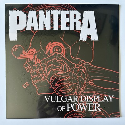 Pantera Vulgar Display of Power ALTERNATE COVER Vinyl LP **ONLY