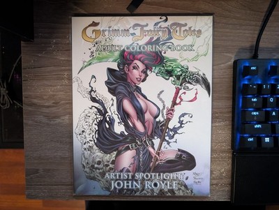 Grimm Fairy Tales Adult Coloring Book (Zenescope, 2022)