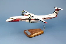 French Dash 8-Q400-MR Fire Guard Milan Tanker F-ZBMC Desk Model 172 PS Airplane