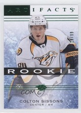 2014-15 Upper Deck Artifacts Rookies Emerald 19/99 Colton Sissons #126 0f8