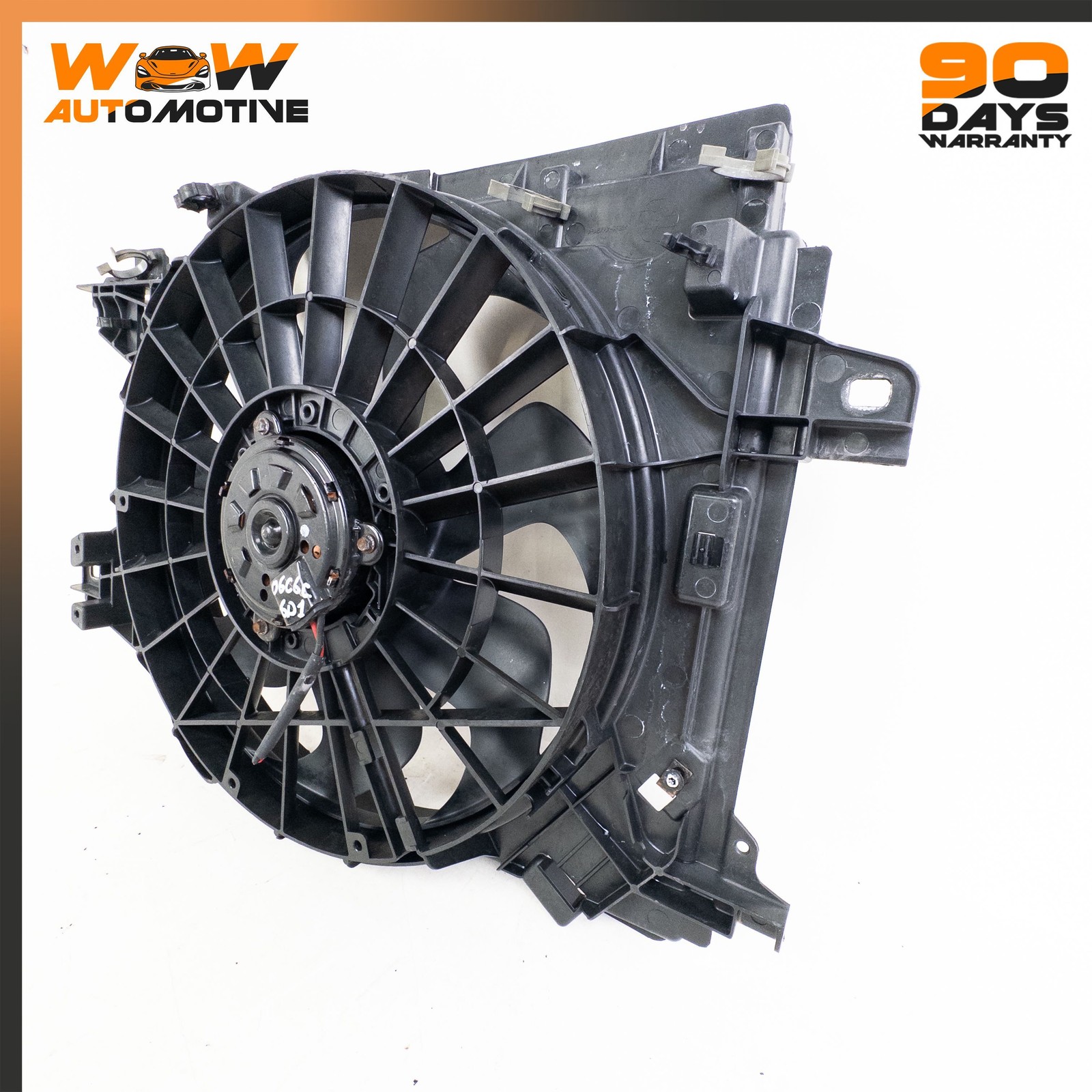 05-13 CHEVROLET CORVETTE C6 CADILLAC XLR ENGINE COOLING FAN ASSEMBLY SHROUD OEM