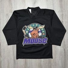 Vintage Ravens Athletic Manitoba Moose Practice Hockey Jersey XS 
