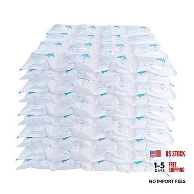 Dry Ice Packs for Shipping Frozen Food, Reusable Cold Ice 10 Sheets - 160 Packs